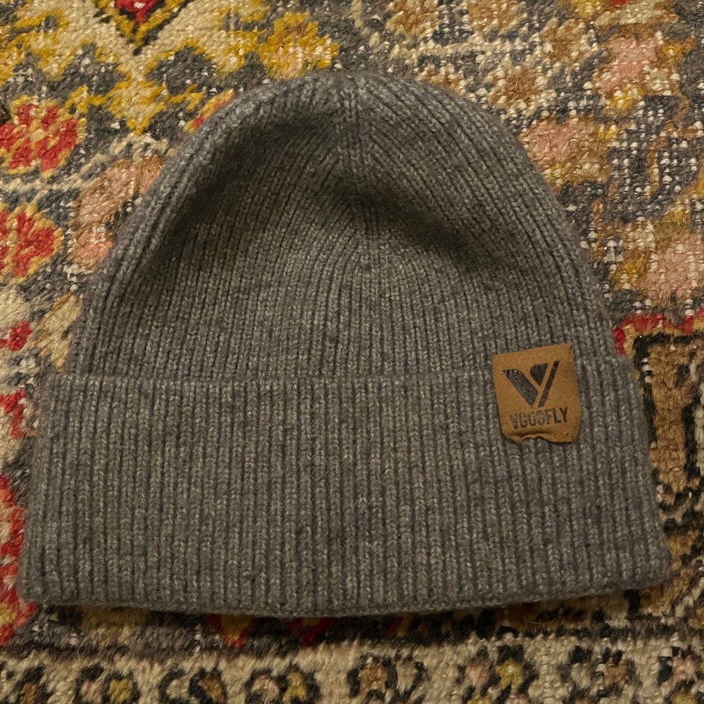 VGOGFLY Ribbed Knit Beanie - Gray